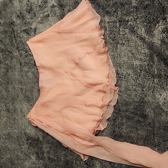 Love Sex Money Pink Mini Skirt Sz Medium - Picture 3 of 5